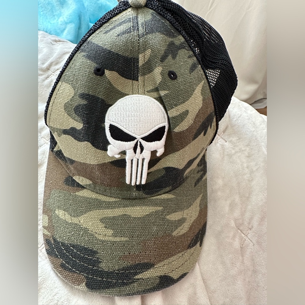Marvel punisher Camo Trucker Hat